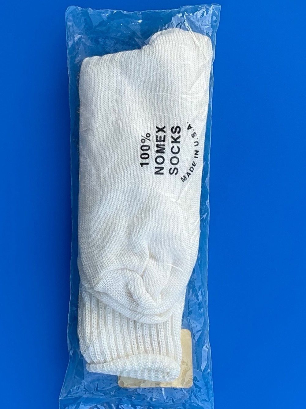 NIP Vintage 100% NOMEX Racing Socks Size Small Motorsports Gear